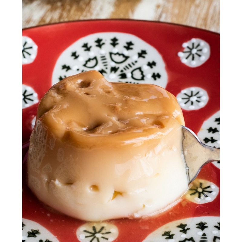 panier 6 flans caramel - Fromagerie du Madres 
